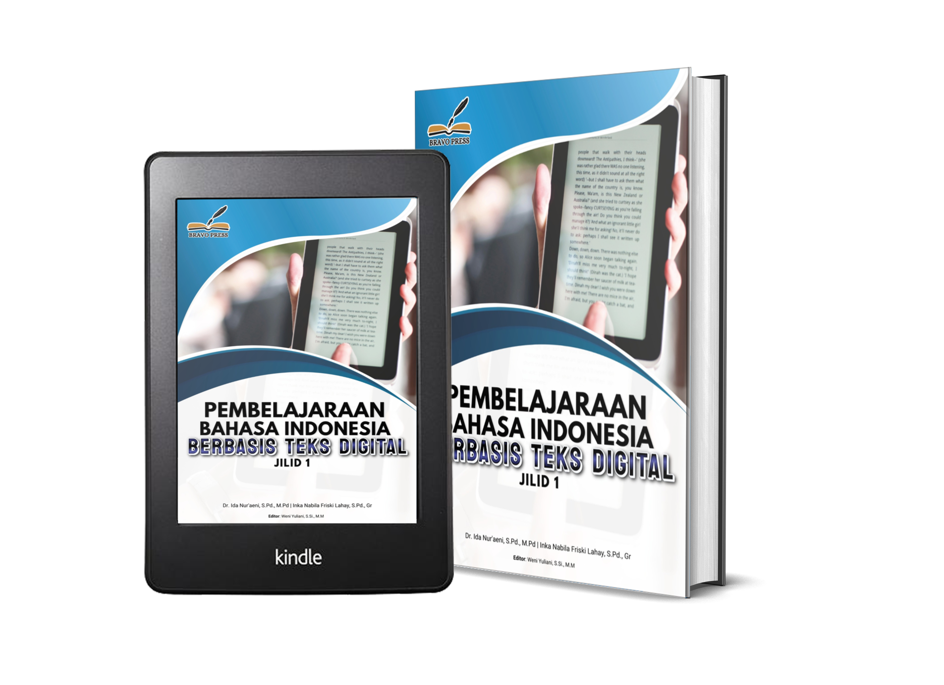 Pembelajaran Bahasa Indonesia Berbasis Teks Digital Jilid 1