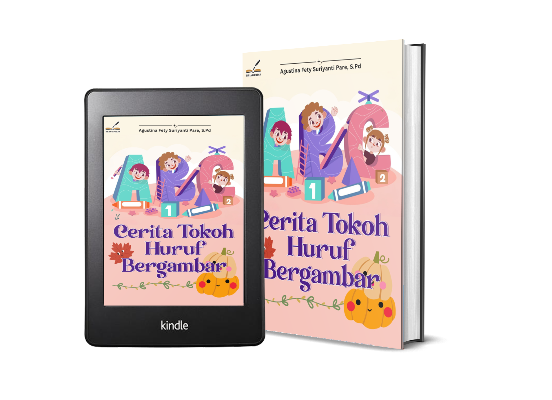 CERITA TOKOH HURUF BERGAMBAR