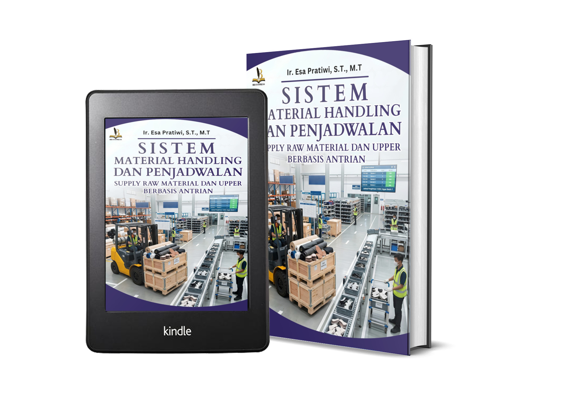 SISTEM MATERIAL HANDLING DAN PENJADWALAN SUPPLY RAW MATERIAL DAN UPPER BERBASIS ANTRIAN