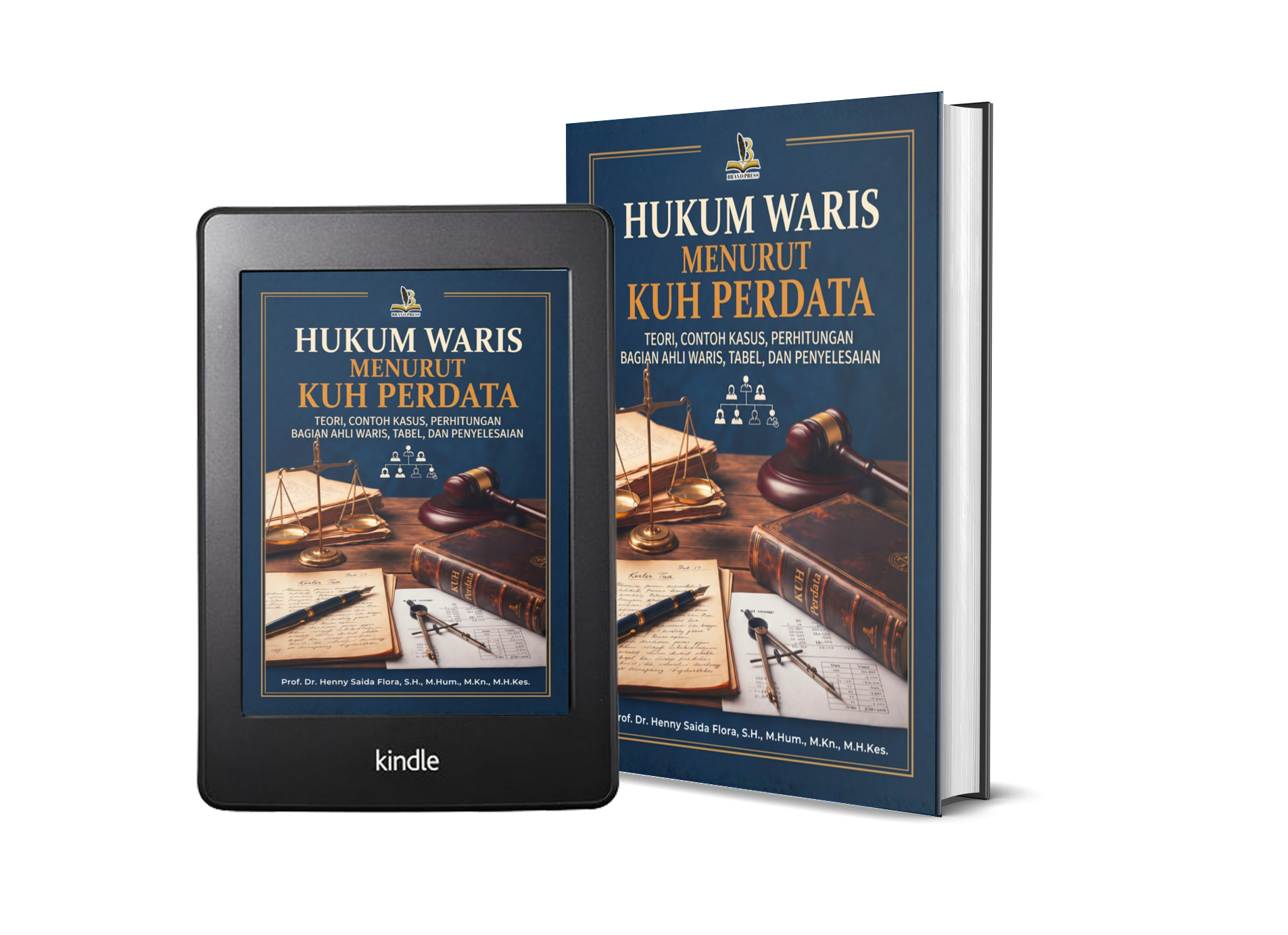 HUKUM WARIS MENURUT KUH PERDATA Teori, Contoh Kasus, Perhitungan Bagian Ahli Waris, Tabel, dan Penyelesaian