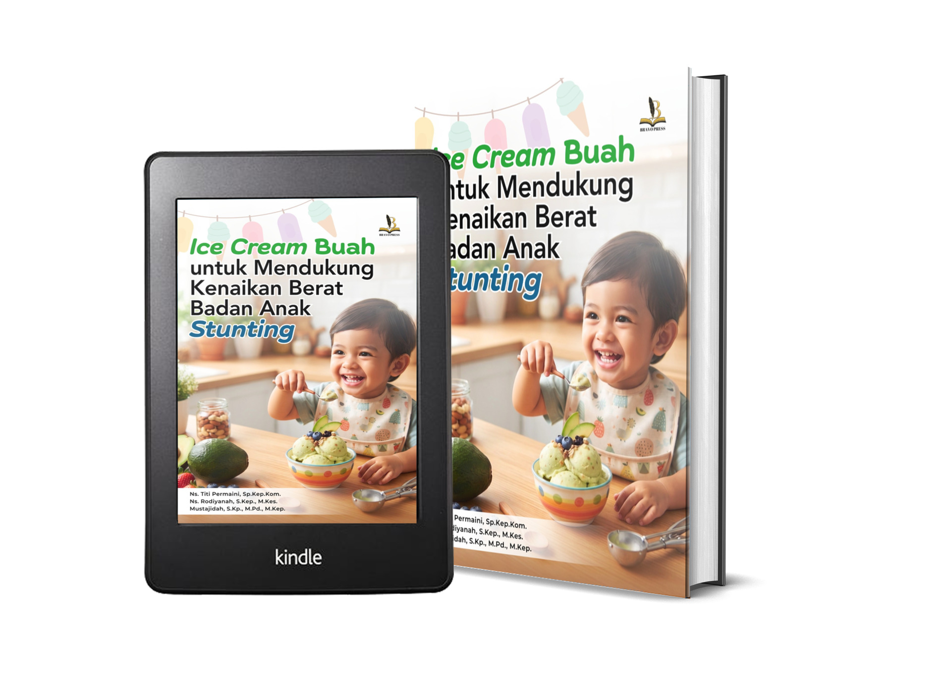 Ice Cream Buah untuk Mendukung Kenaikan Berat Badan Anak Stunting